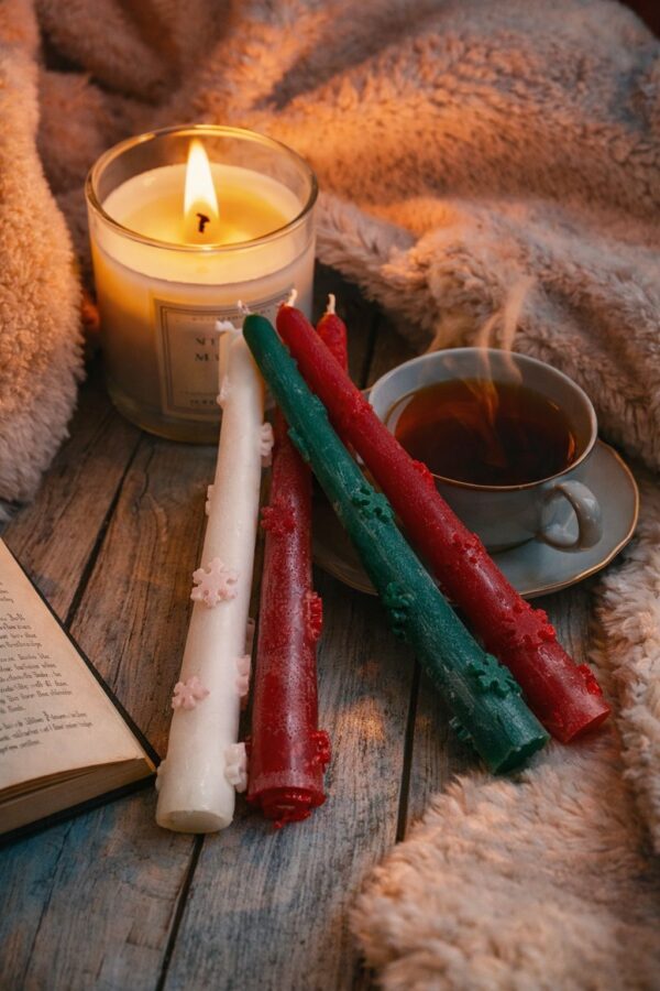 handmade stick candles