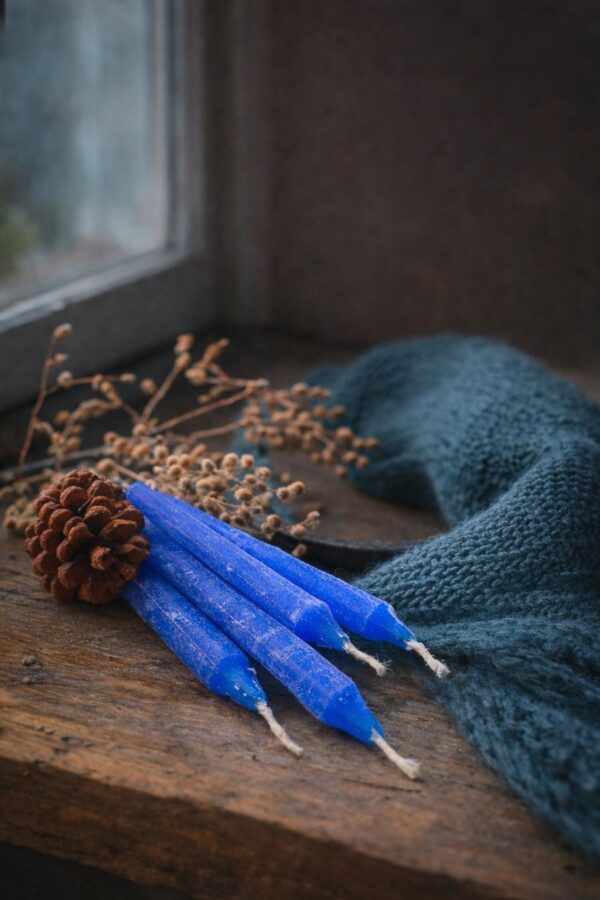 hand crafted stick candle