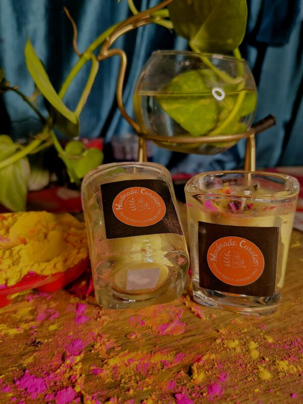 Thandai vanilla candle gift set for Holi 2026 celebration and party return favors