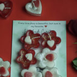 flower shaped candle