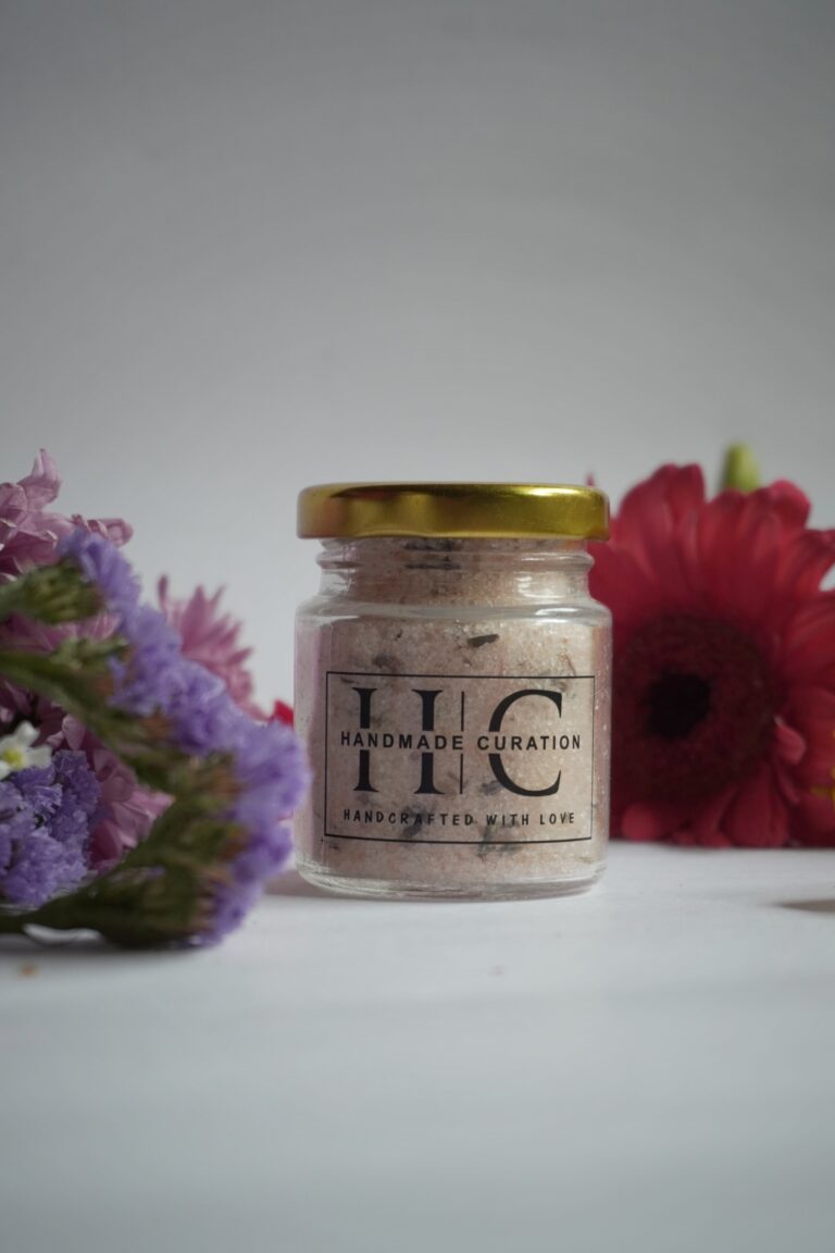 handmadecurationmixofflowerbathsalt