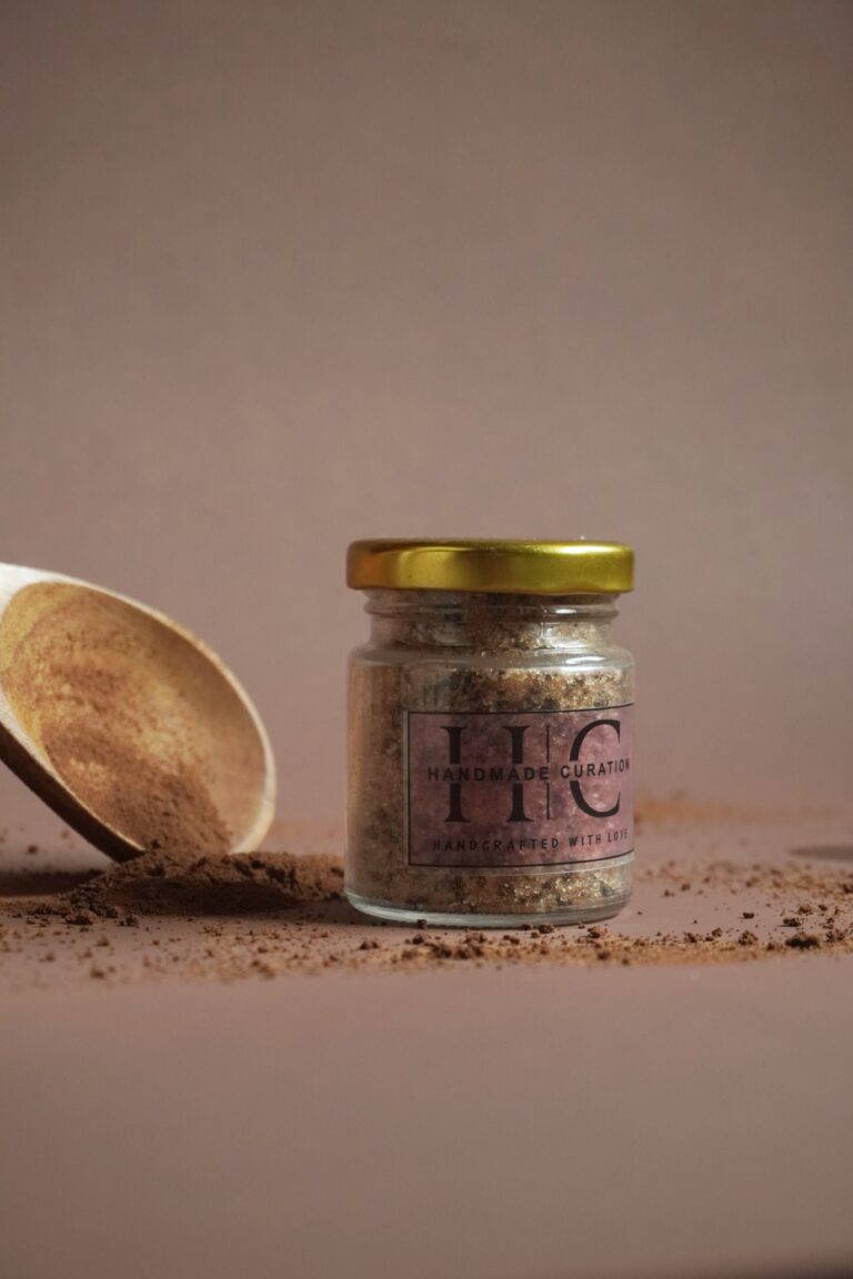 handmade curation coffee bath salt