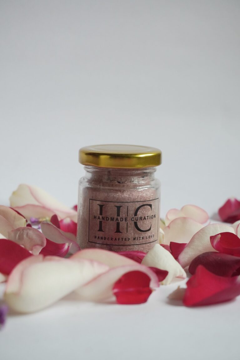 handmadecurationrosebathsalt