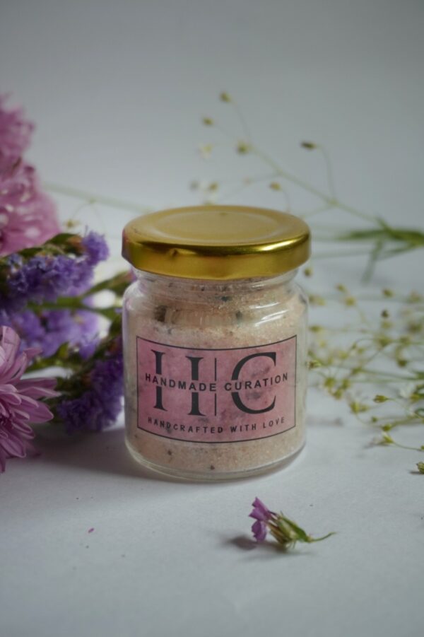 mixed flower bath salt 100gm floral aromatherapy relaxing bath soak
